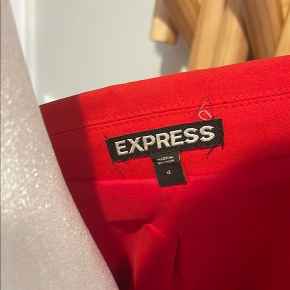 Express Women's Red Blazer Size 4 - Picture 3 of 3